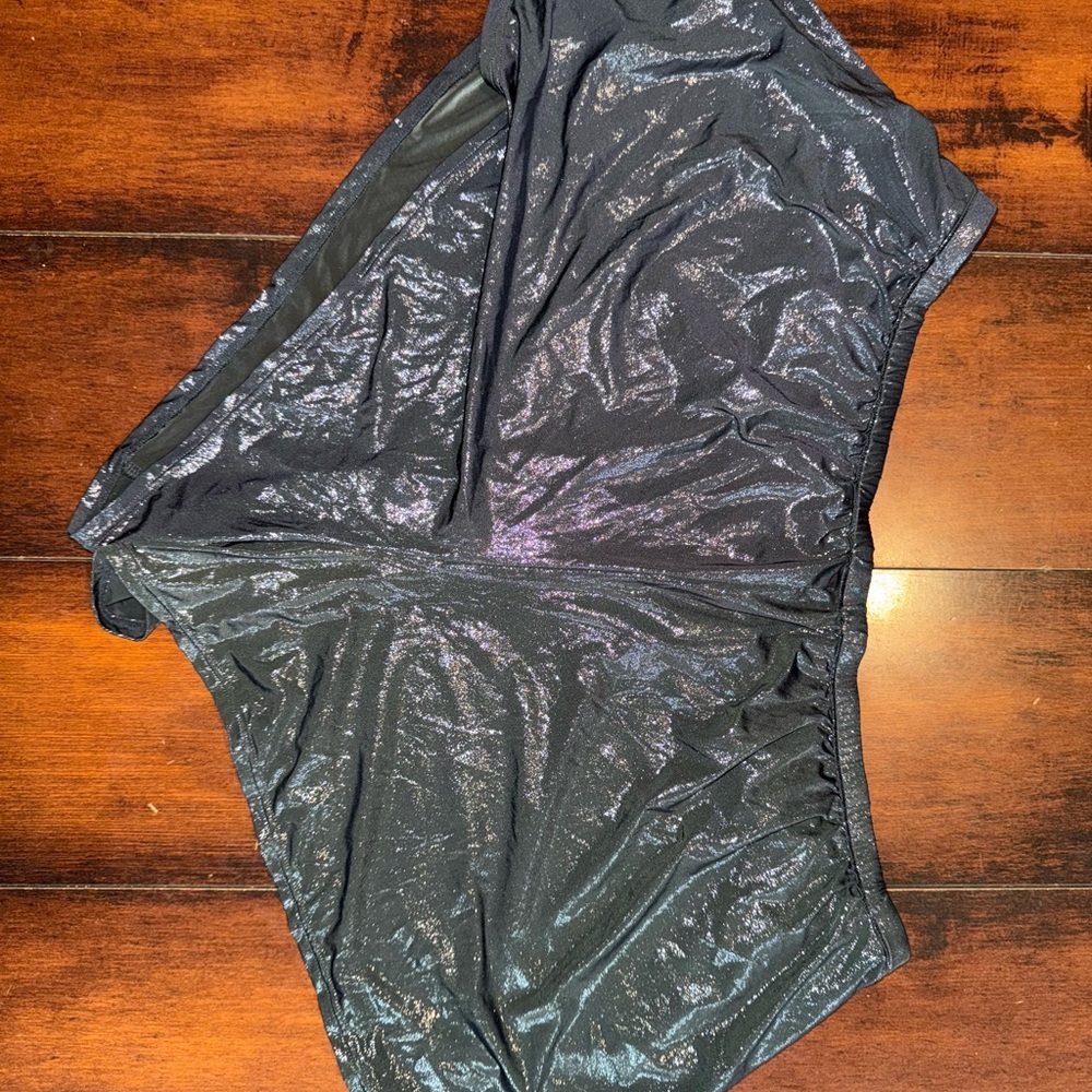 VS PINK metallic athletic shorts